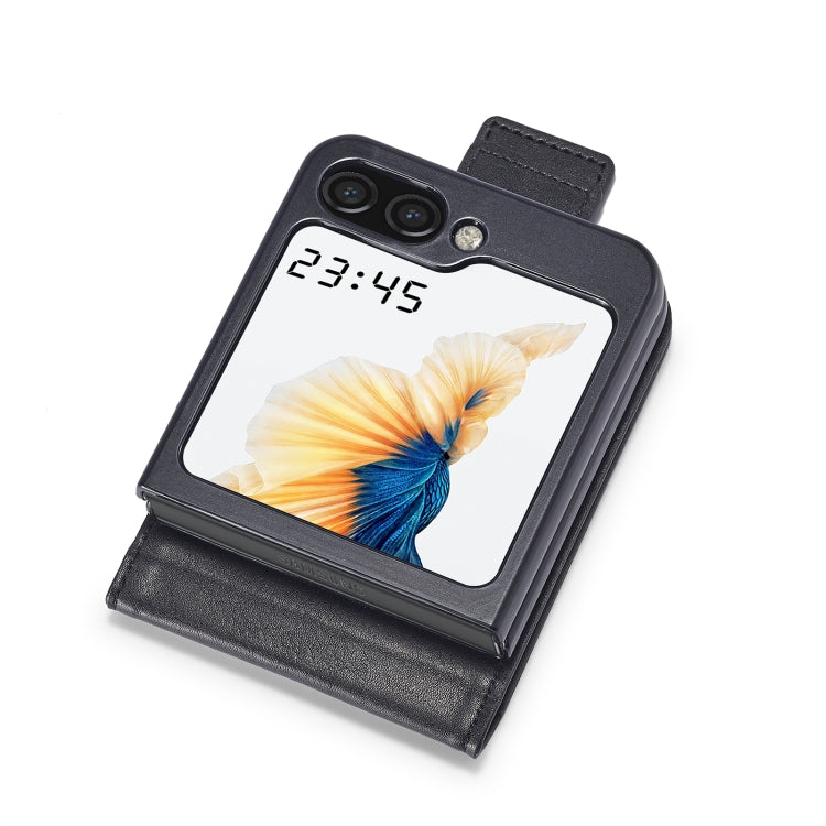For Samsung Galaxy Z Flip6 / Flip7 FE LC.IMEEKE RFID Anti-theft Leather Phone Case