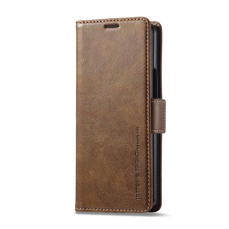 For Samsung Galaxy Z Fold7 5G LC.IMEEKE RFID Anti-theft Leather Phone Case