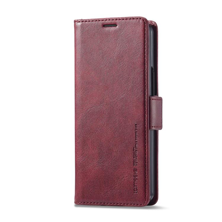 For Samsung Galaxy Z Fold7 5G LC.IMEEKE RFID Anti-theft Leather Phone Case