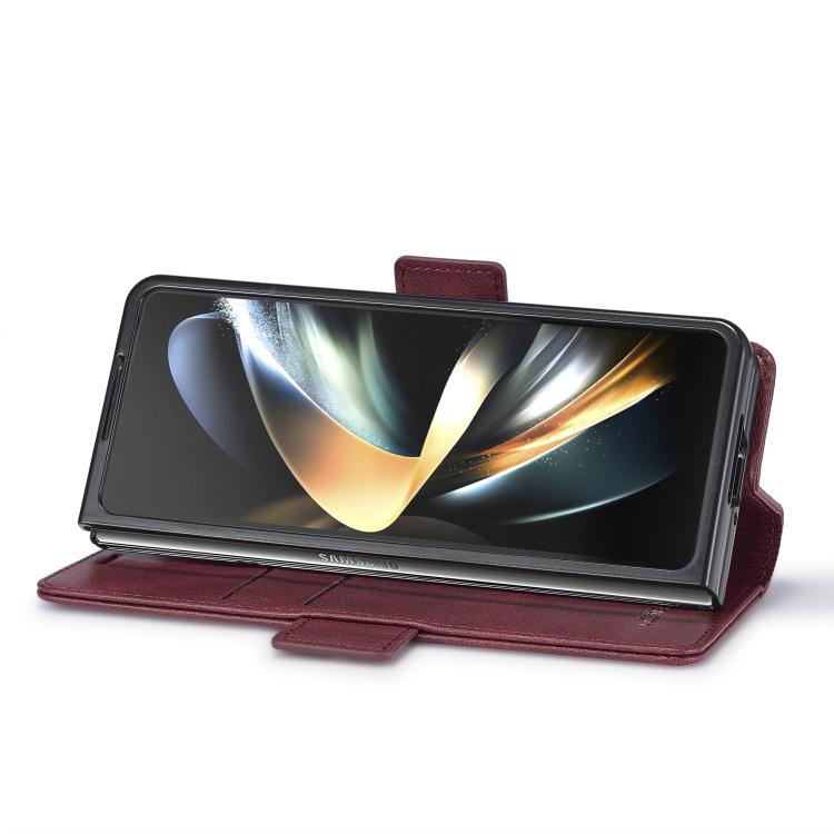 For Samsung Galaxy Z Fold7 5G LC.IMEEKE RFID Anti-theft Leather Phone Case