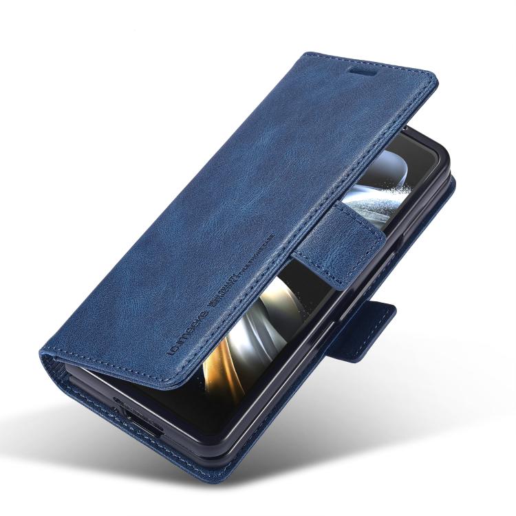 For Samsung Galaxy Z Fold7 5G LC.IMEEKE RFID Anti-theft Leather Phone Case