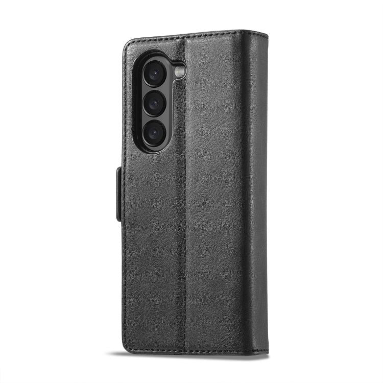 For Samsung Galaxy Z Fold7 5G LC.IMEEKE RFID Anti-theft Leather Phone Case