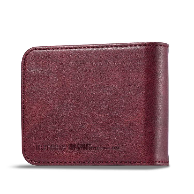 For Samsung Galaxy Z Flip7 5G LC.IMEEKE RFID Anti-theft Leather Phone Case