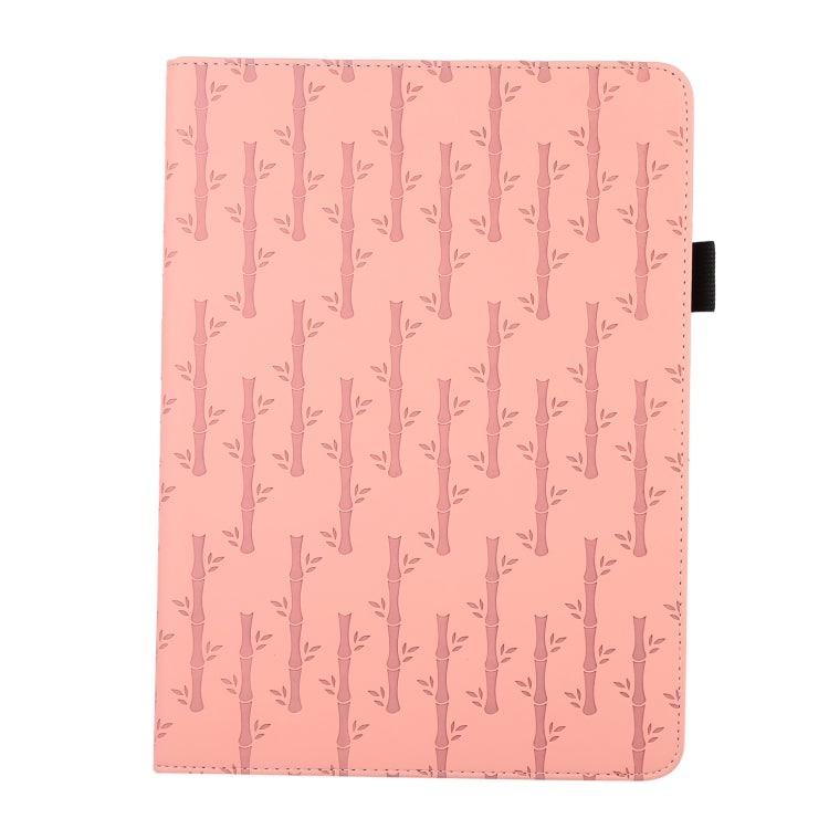 For Realme Pad 10.4 Lucky Bamboo Pattern Leather Tablet Case