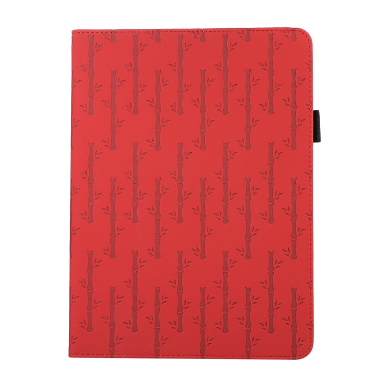 For Realme Pad 10.4 Lucky Bamboo Pattern Leather Tablet Case