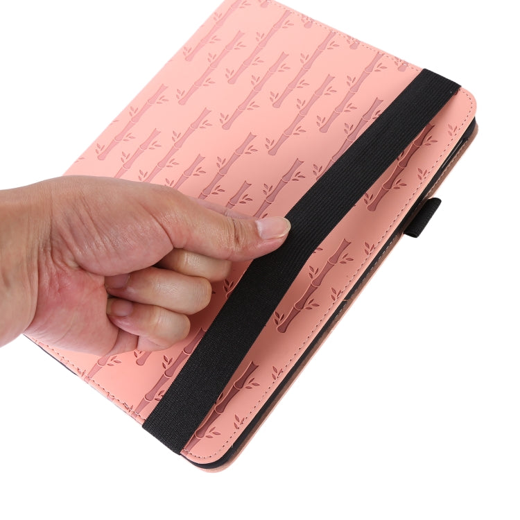 For OPPO Pad Air Lucky Bamboo Pattern Leather Tablet Case