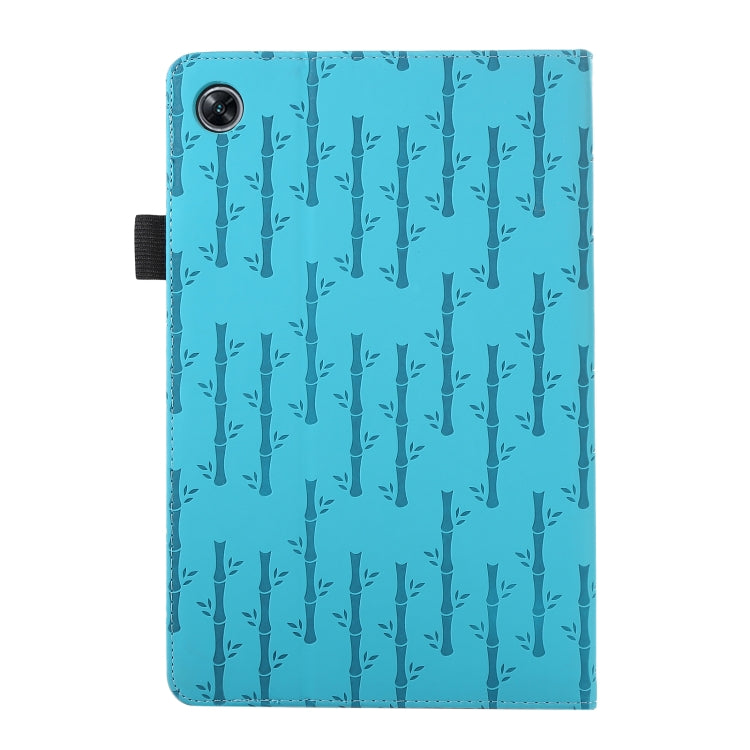 For OPPO Pad Air Lucky Bamboo Pattern Leather Tablet Case