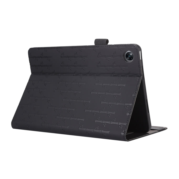 For OPPO Pad Air Lucky Bamboo Pattern Leather Tablet Case