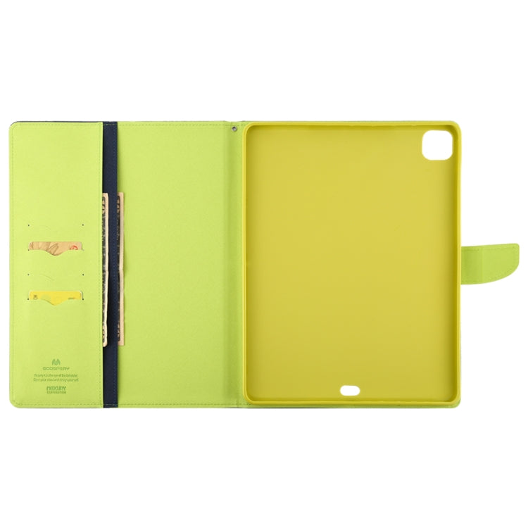 For iPad Pro 11 (2020) GOOSPERY FANCY DIARY Horizontal Flip PU Leather Tablet Case with Holder & Card Slots & Wallet