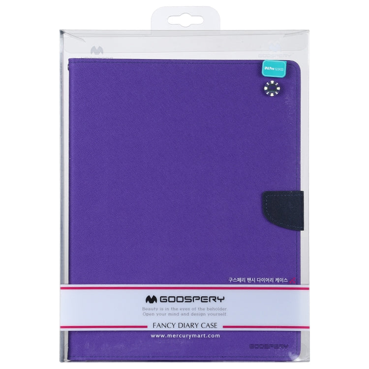 For iPad Pro 11 (2020) GOOSPERY FANCY DIARY Horizontal Flip PU Leather Tablet Case with Holder & Card Slots & Wallet