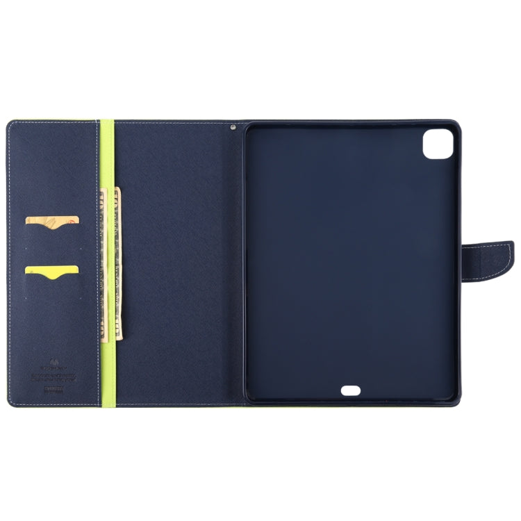 For iPad Pro 11 (2020) GOOSPERY FANCY DIARY Horizontal Flip PU Leather Tablet Case with Holder & Card Slots & Wallet