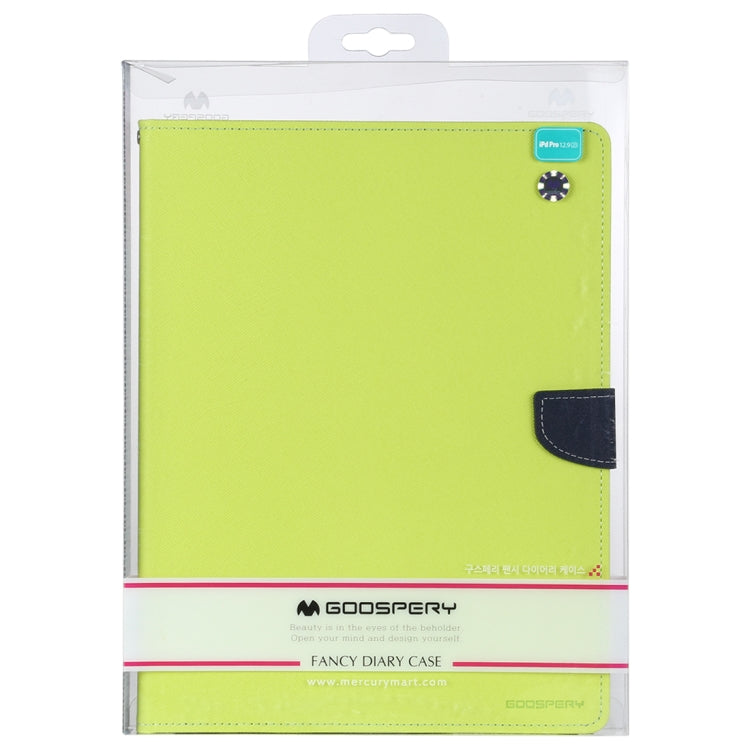 For iPad Pro 11 (2020) GOOSPERY FANCY DIARY Horizontal Flip PU Leather Tablet Case with Holder & Card Slots & Wallet