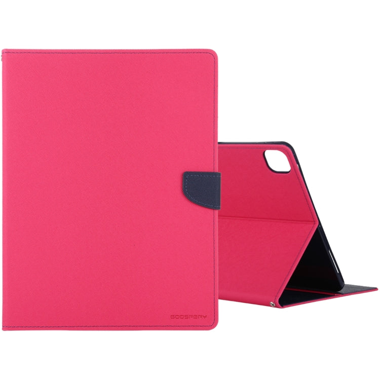 For iPad Pro 12.9 (2020) GOOSPERY FANCY DIARY Horizontal Flip PU Leather Tablet Case with Holder & Card Slots & Wallet