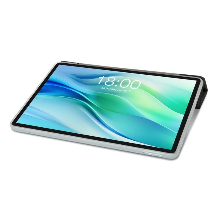 For Teclast P50 3-Fold Holder Folio Leather Tablet Smart Case - Grey