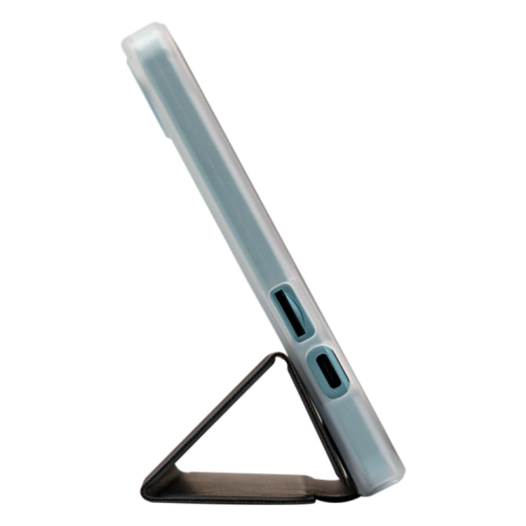 For Teclast P85T 3-Fold Holder Folio Leather Tablet Smart Case - Grey
