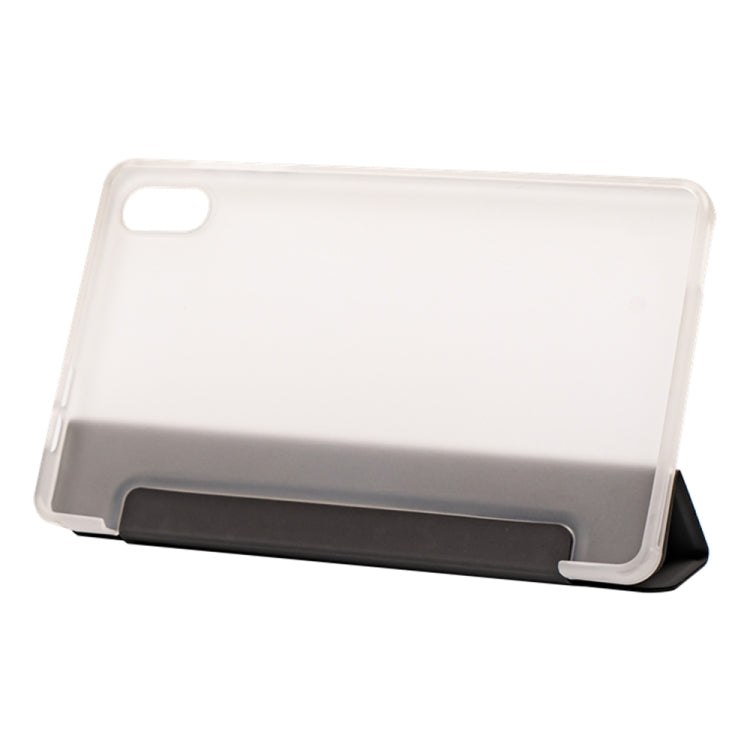 For Teclast P85T 3-Fold Holder Folio Leather Tablet Smart Case - Grey