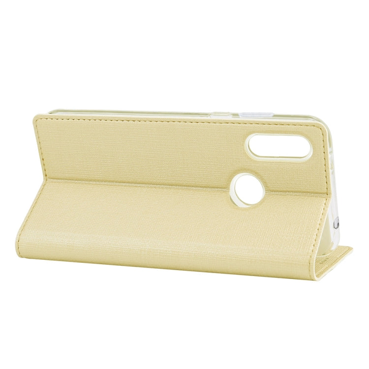 For Motorola Moto E (2020) ViLi Shockproof TPU + PU Horizontal Flip Protective Case with Card Slot & Holder