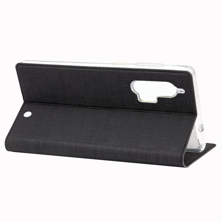 For Motorola Moto Edge+ ViLi Shockproof TPU + PU Horizontal Flip Protective Case with Card Slot & Holder