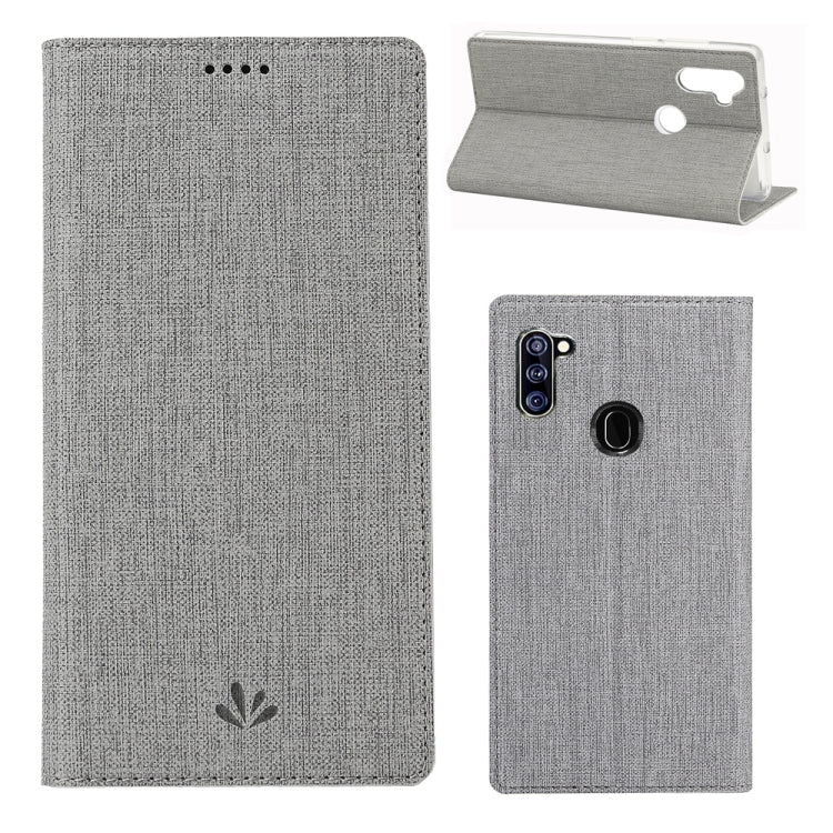 For Samsung Galaxy A11 / M11(International Version) ViLi Shockproof TPU + PU Horizontal Flip Protective Case with Card Slot & Holder