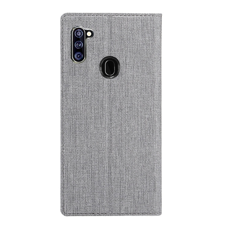 For Samsung Galaxy A11 / M11(International Version) ViLi Shockproof TPU + PU Horizontal Flip Protective Case with Card Slot & Holder