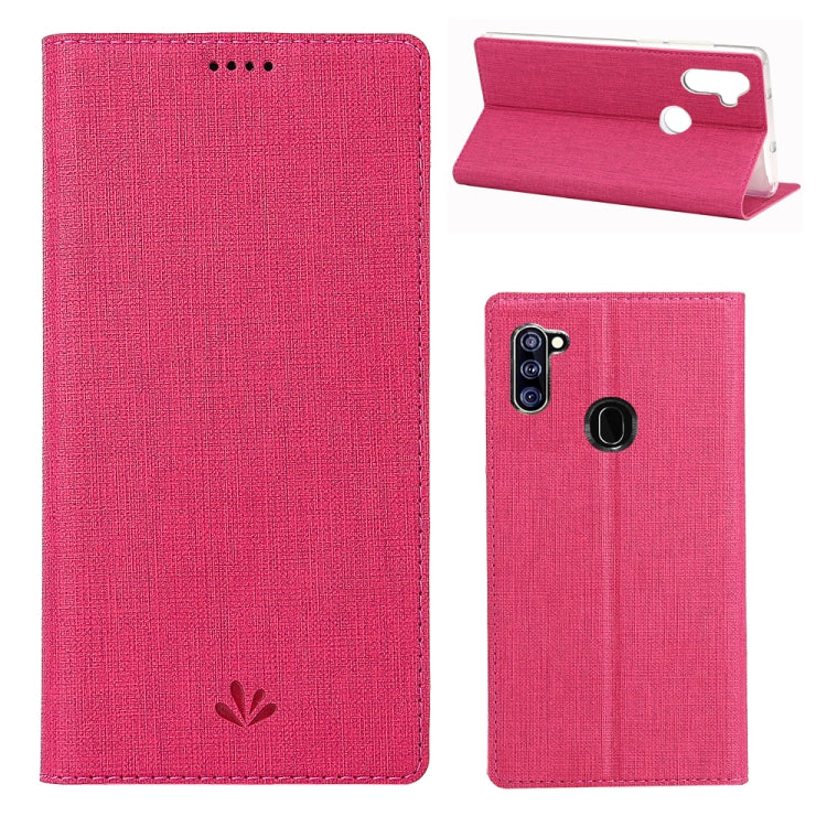 For Samsung Galaxy A11 / M11(International Version) ViLi Shockproof TPU + PU Horizontal Flip Protective Case with Card Slot & Holder