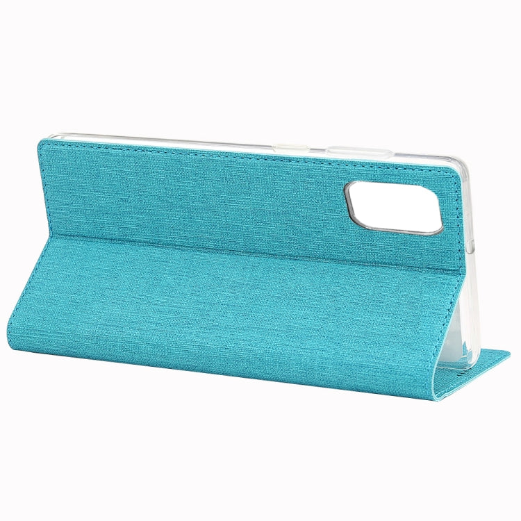 For Samsung Galaxy A31 ViLi Shockproof TPU + PU Horizontal Flip Protective Case with Card Slot & Holder
