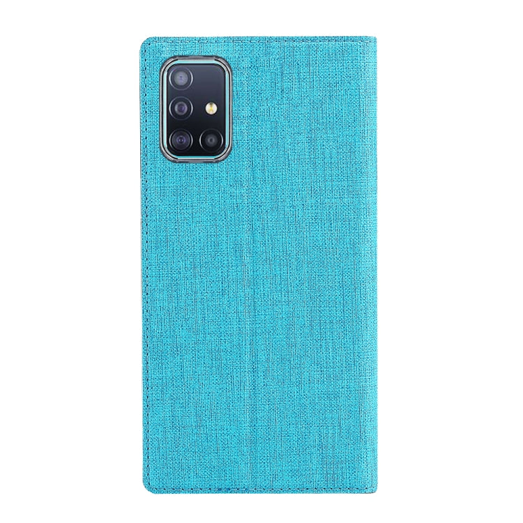For Samsung Galaxy A51 5G(A516F) ViLi Shockproof TPU + PU Horizontal Flip Protective Case with Card Slot & Holder