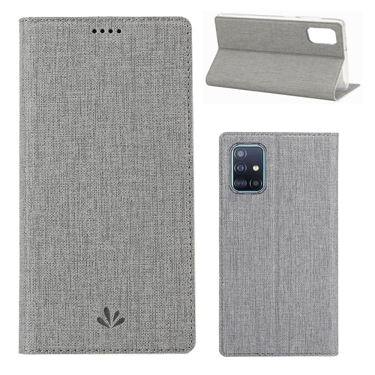 For Samsung Galaxy A51 5G(A516F) ViLi Shockproof TPU + PU Horizontal Flip Protective Case with Card Slot & Holder