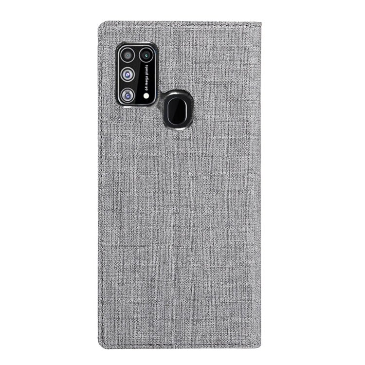 For Samsung Galaxy M31 ViLi Shockproof TPU + PU Horizontal Flip Protective Case with Card Slot & Holder