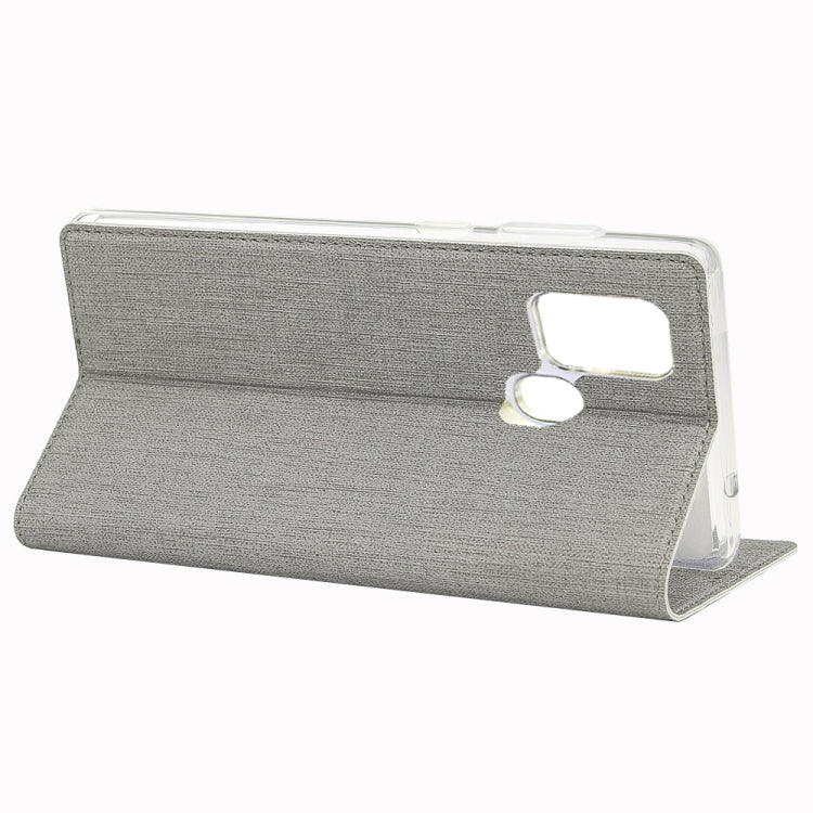For Samsung Galaxy M31 ViLi Shockproof TPU + PU Horizontal Flip Protective Case with Card Slot & Holder