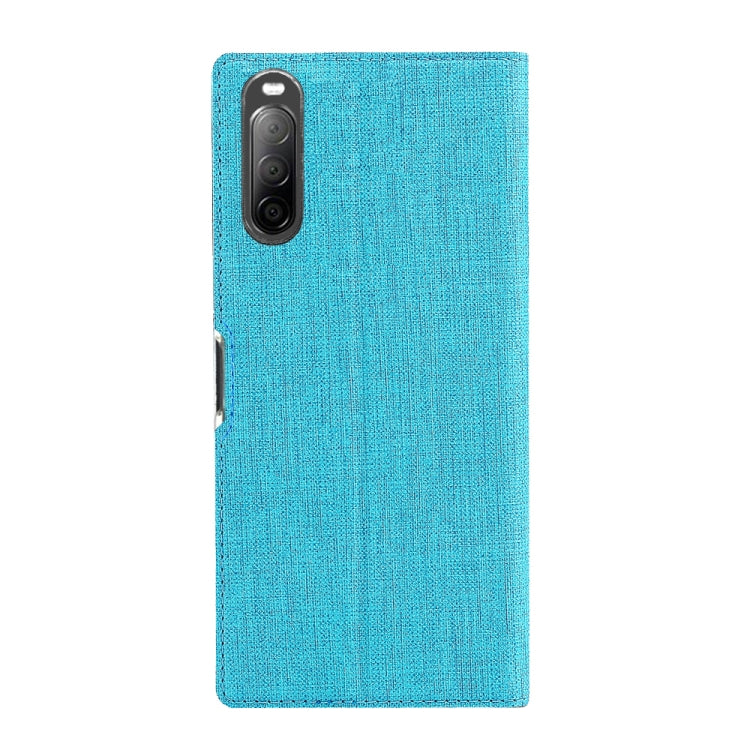 For Sony Xperia L4 ViLi Shockproof TPU + PU Horizontal Flip Protective Case with Card Slot & Holder
