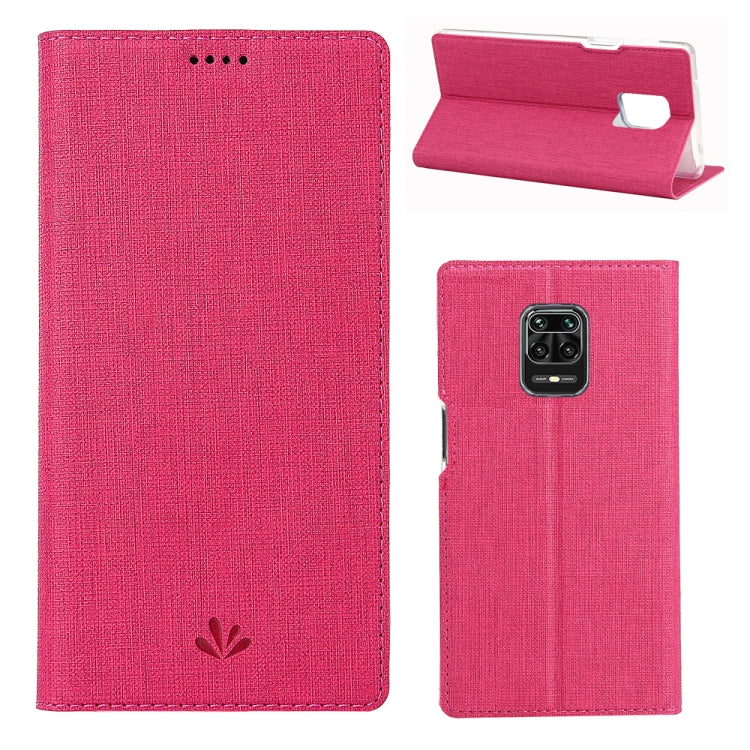 For Xiaomi Redmi Note 9 Pro / Note 9S / Note 9 Pro Max ViLi Shockproof TPU + PU Horizontal Flip Protective Case with Card Slot & Holder