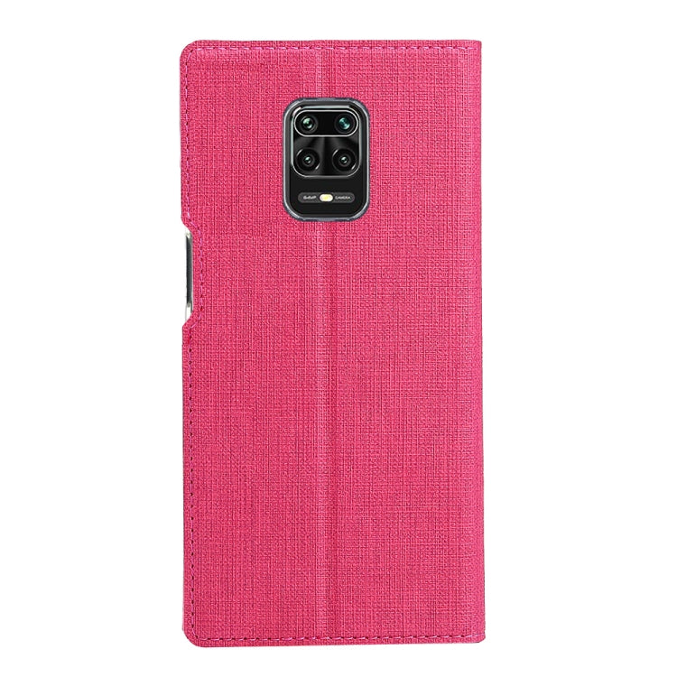 For Xiaomi Redmi Note 9 Pro / Note 9S / Note 9 Pro Max ViLi Shockproof TPU + PU Horizontal Flip Protective Case with Card Slot & Holder