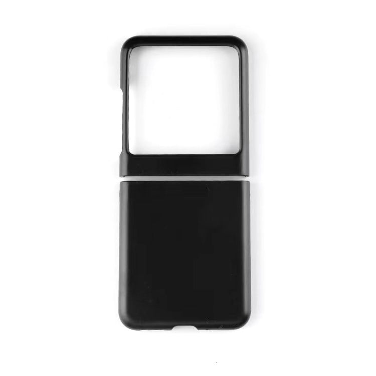 For Motorola Razr 40 Ultra PC Frosted Shockproof Protective Phone Case(Black)