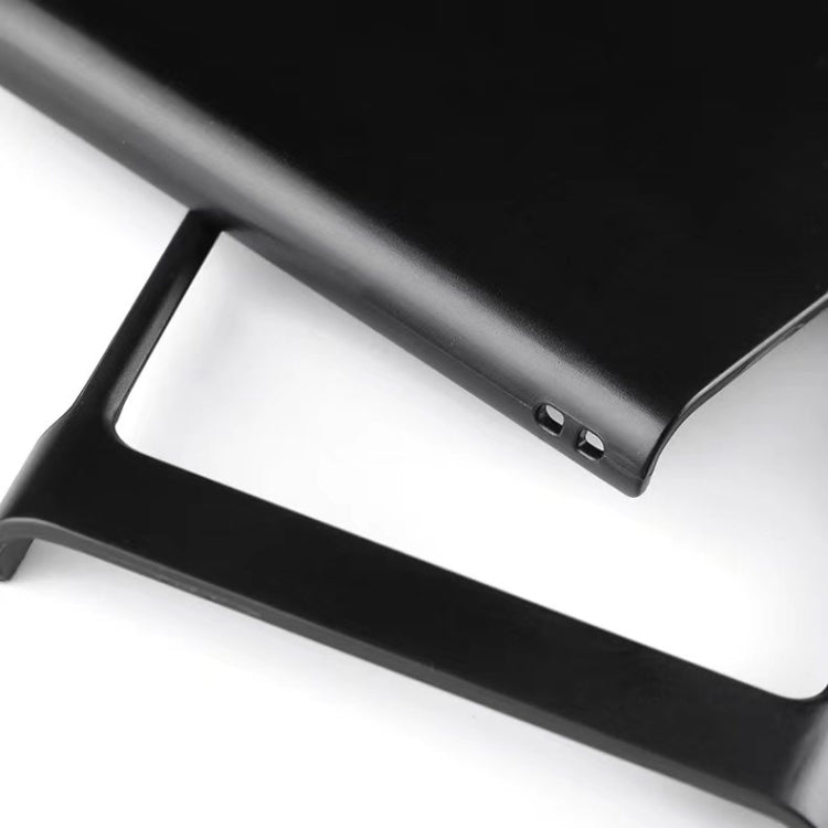 For Motorola Razr 40 Ultra PC Frosted Shockproof Protective Phone Case(Black)