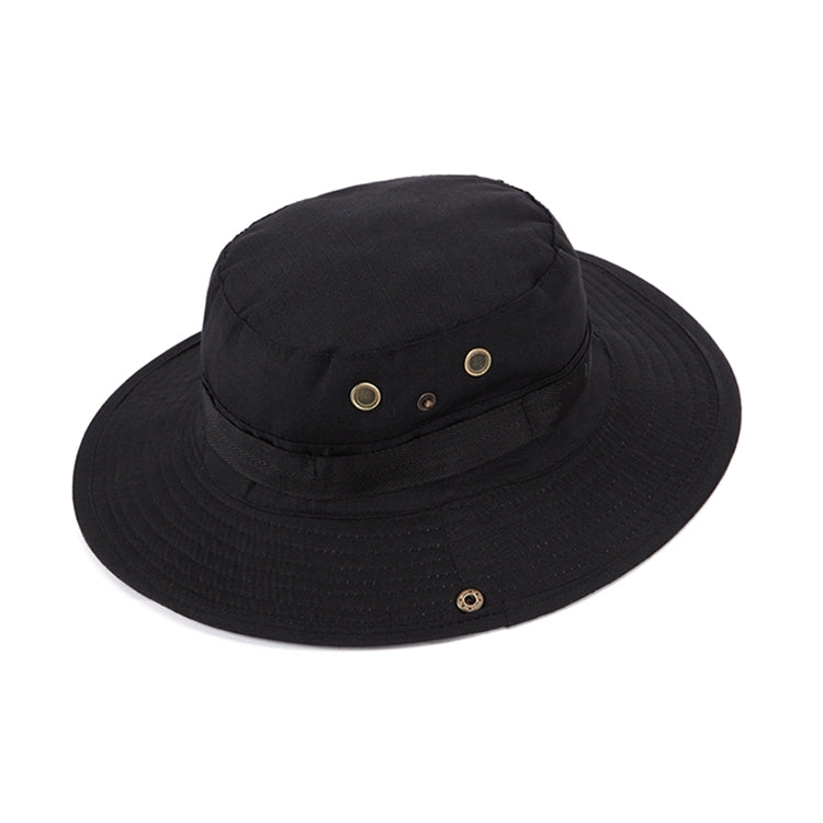 AOTU AT8706 Outdoor Fishing and Mountaineering Round Brim Bucket Hat