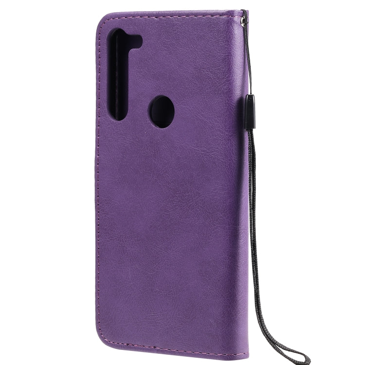 For Motorola Moto G8 Power Solid Color Horizontal Flip Protective Leather Case with Holder & Card Slots & Wallet & Lanyard