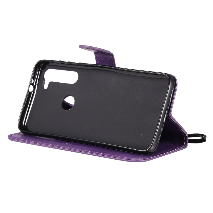 For Motorola Moto G8 Power Solid Color Horizontal Flip Protective Leather Case with Holder & Card Slots & Wallet & Lanyard