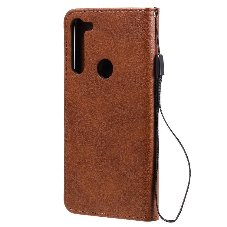 For Motorola Moto G8 Power Solid Color Horizontal Flip Protective Leather Case with Holder & Card Slots & Wallet & Lanyard
