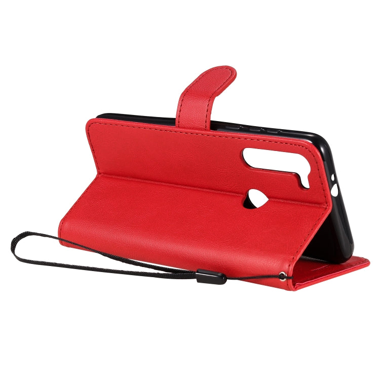 For Motorola Moto G8 Power Solid Color Horizontal Flip Protective Leather Case with Holder & Card Slots & Wallet & Lanyard