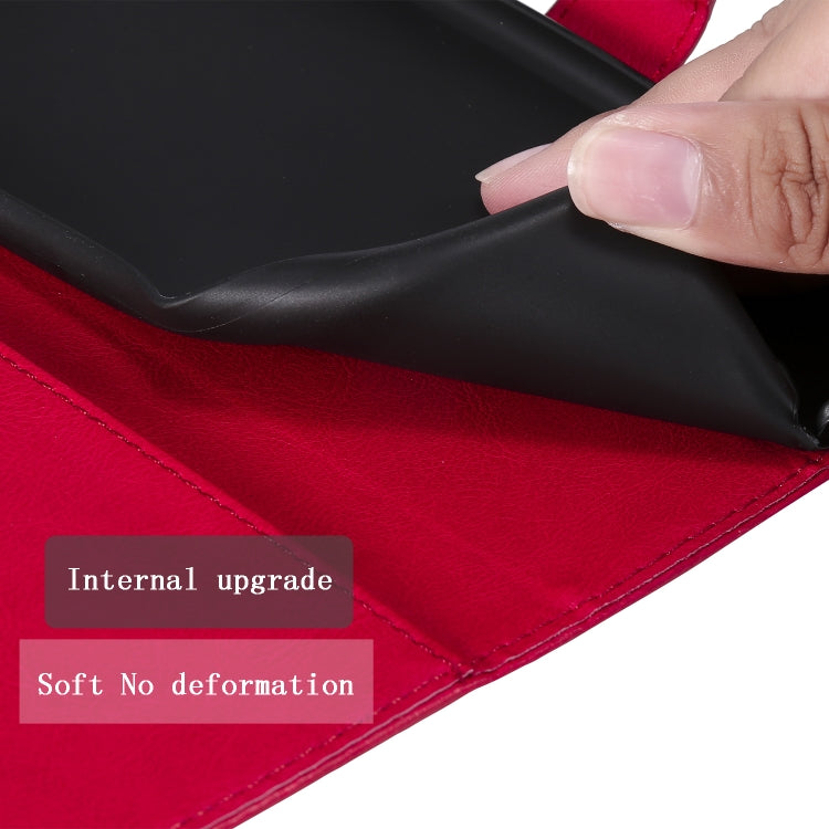 For Motorola Moto G8 Power Solid Color Horizontal Flip Protective Leather Case with Holder & Card Slots & Wallet & Lanyard