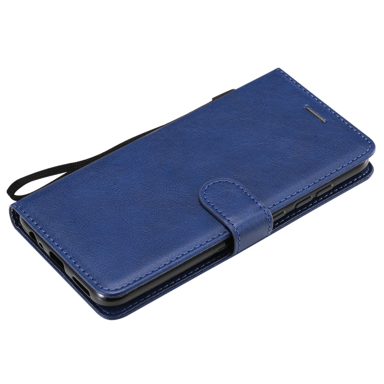 For Xiaomi Redmi Note 9 / 10X 4G Solid Color Horizontal Flip Protective Leather Case with Holder & Card Slots & Wallet & Lanyard