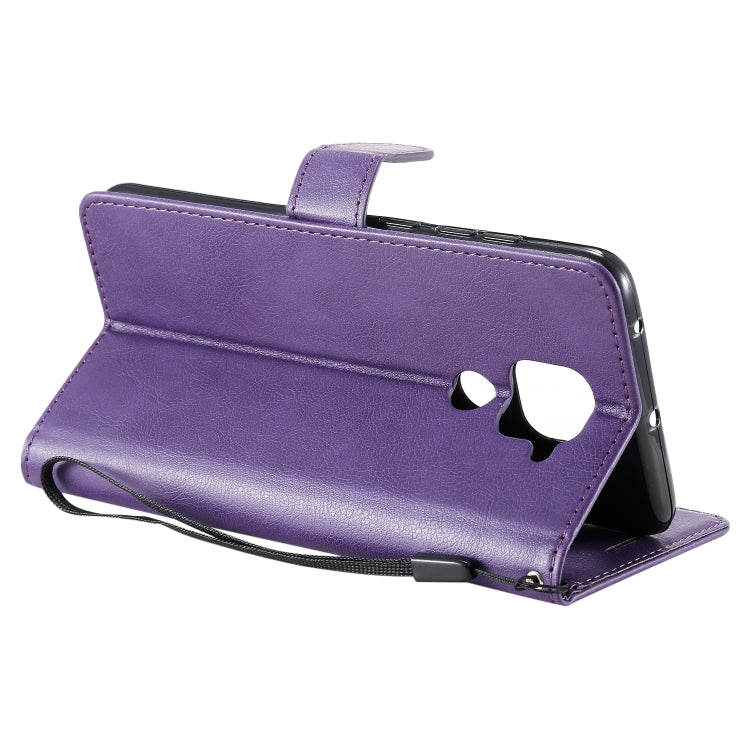 For Xiaomi Redmi Note 9 / 10X 4G Solid Color Horizontal Flip Protective Leather Case with Holder & Card Slots & Wallet & Lanyard