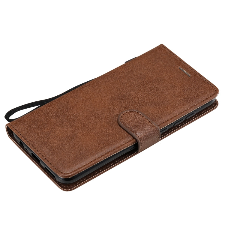 For Xiaomi Redmi Note 9 / 10X 4G Solid Color Horizontal Flip Protective Leather Case with Holder & Card Slots & Wallet & Lanyard