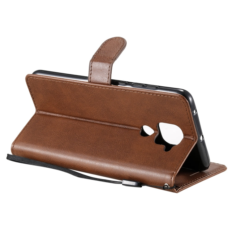 For Xiaomi Redmi Note 9 / 10X 4G Solid Color Horizontal Flip Protective Leather Case with Holder & Card Slots & Wallet & Lanyard