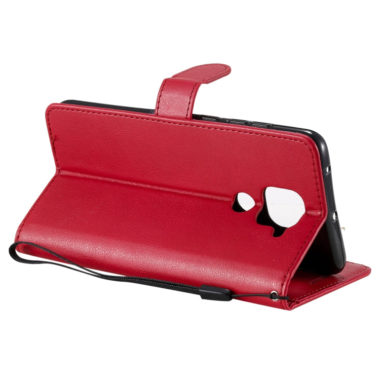 For Xiaomi Redmi Note 9 / 10X 4G Solid Color Horizontal Flip Protective Leather Case with Holder & Card Slots & Wallet & Lanyard