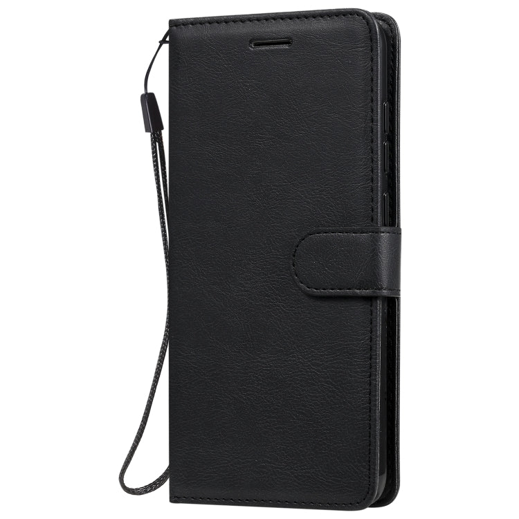 For Xiaomi Redmi Note 9 / 10X 4G Solid Color Horizontal Flip Protective Leather Case with Holder & Card Slots & Wallet & Lanyard