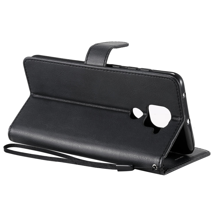 For Xiaomi Redmi Note 9 / 10X 4G Solid Color Horizontal Flip Protective Leather Case with Holder & Card Slots & Wallet & Lanyard