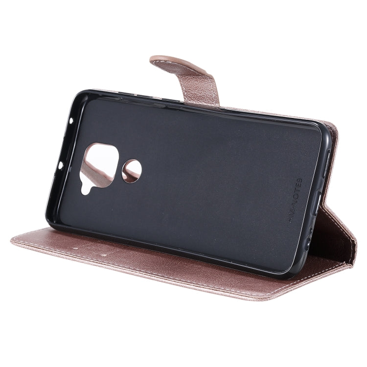 For Xiaomi Redmi Note 9 / 10X 4G Solid Color Horizontal Flip Protective Leather Case with Holder & Card Slots & Wallet & Lanyard