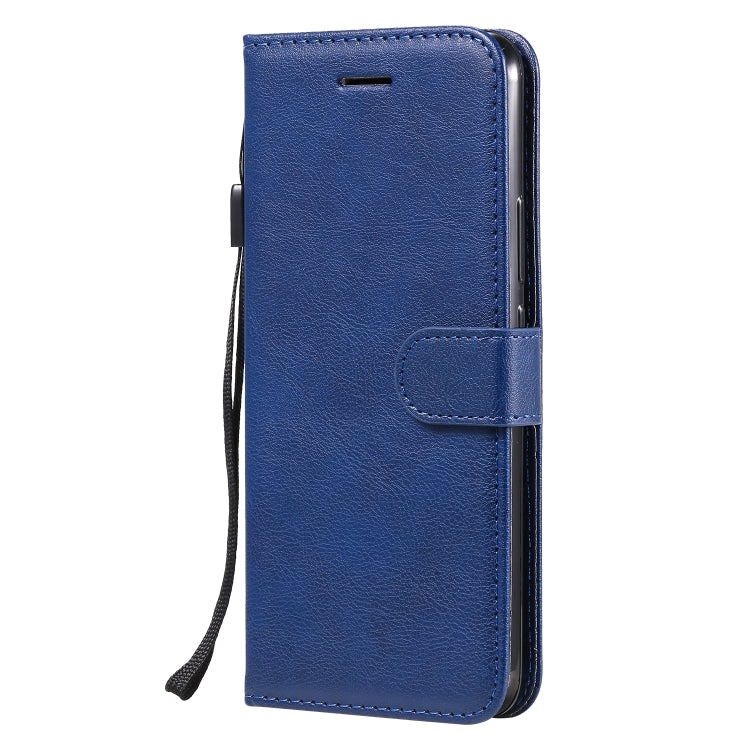 For Huawei nova 7 Solid Color Horizontal Flip Protective Leather Case with Holder & Card Slots & Wallet & Lanyard